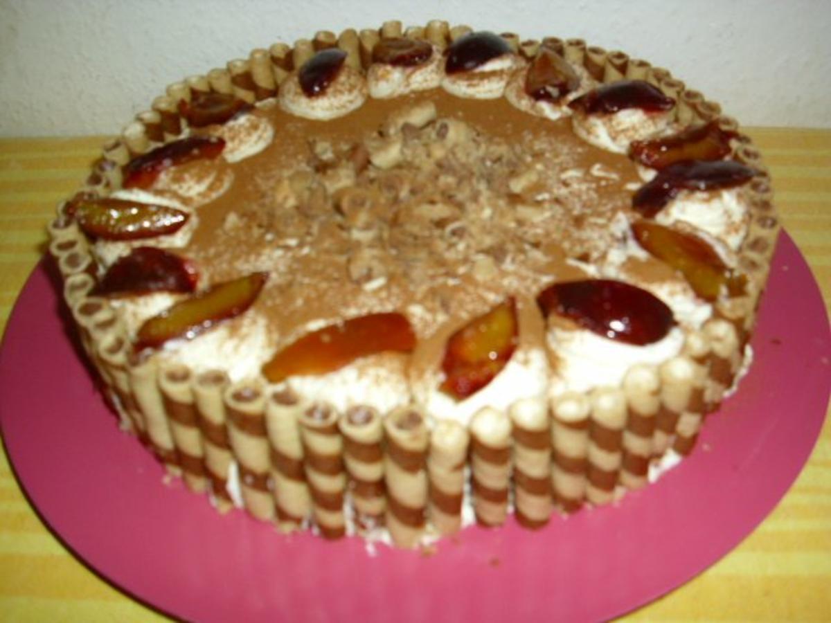 Zwetschen-Waffel-Torte - Rezept mit Bild - kochbar.de
