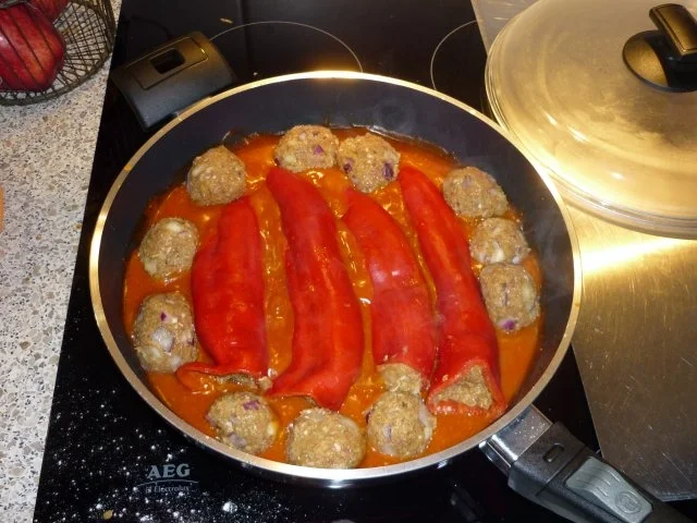 Rezept: Spitzpaprika - lecker gefüllt Bild Nr. 4 Spitzpaprika - lecker gefüllt - Rezept - Bild Nr. 4