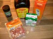 Specksahnesoße - Rezept