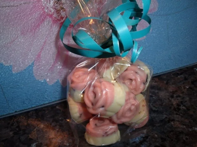 Pralinen: Weiß-rosa Kokostraum - Rezept - Bild Nr. 2