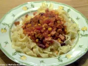 Pikantes Leberkäse-Ragout - Rezept