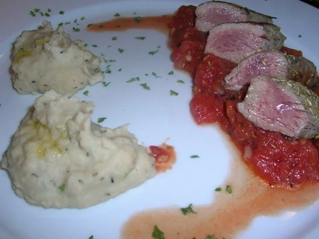 Rezept: Lammfilet, provenzialisch mit leckerem Bohnenpüree Bild Nr. 2 Lammfilet, provenzialisch mit leckerem Bohnenpüree - Rezept - Bild Nr. 2