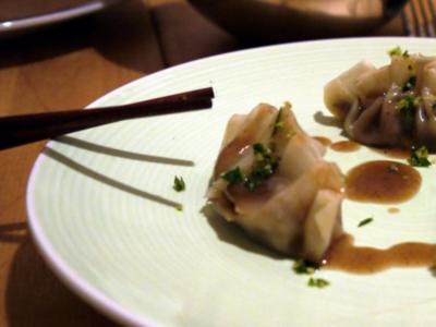Rezept: Enten-Dim Sum mit Dipp Enten-Dim Sum mit Dipp - Rezept