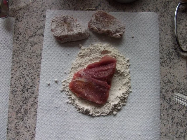 Rezept: Schweinefilet-Scheiben in Dieter´s Panade Bild Nr. 5 Schweinefilet-Scheiben in Dieter´s Panade - Rezept - Bild Nr. 5