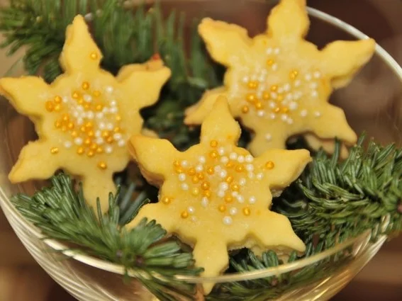 Adventskalender 13. Tag: Orangen-Nougat-Sterne - Rezept