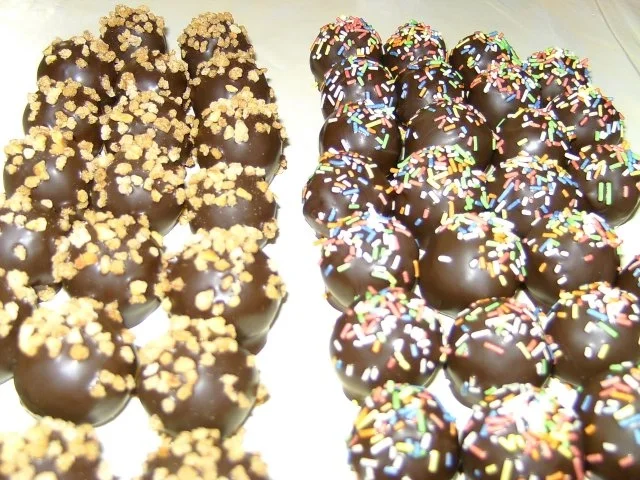 Rezept: Marzipanpralinen Marzipanpralinen - Rezept