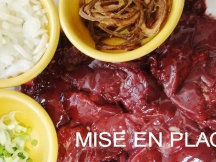 Hühnerleber mit Apfel-Quitte-Spalten und Fenchel-Kartoffelpürrée - Rezept - Bild Nr. 7