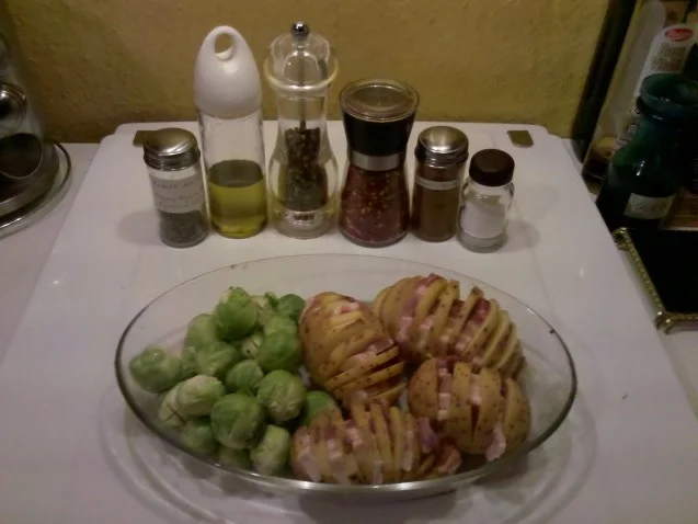 Kartoffeln: Herbstliche Fächerkartoffeln im mediteranen Stil - Rezept - Bild Nr. 3