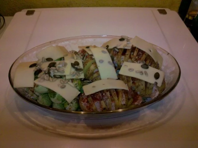 Kartoffeln: Herbstliche Fächerkartoffeln im mediteranen Stil - Rezept - Bild Nr. 4