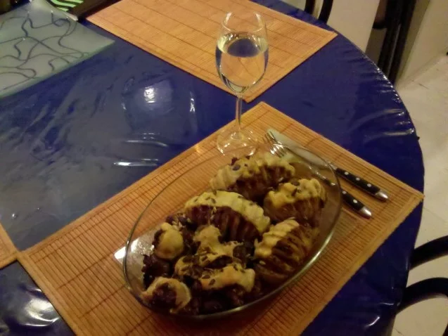 Kartoffeln: Herbstliche Fächerkartoffeln im mediteranen Stil - Rezept - Bild Nr. 7