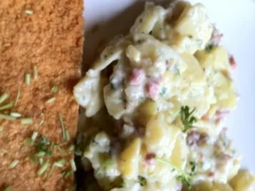 Sascha's Kartoffelsalat mit Wiener Schnitzel.. so mag ich Kartoffelsallat ;-)) - Rezept - Bild Nr. 3