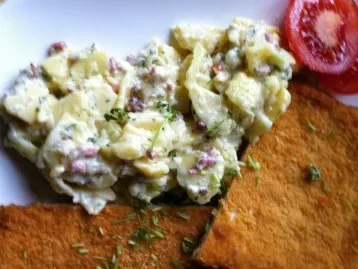 Sascha's Kartoffelsalat mit Wiener Schnitzel.. so mag ich Kartoffelsallat ;-)) - Rezept - Bild Nr. 6