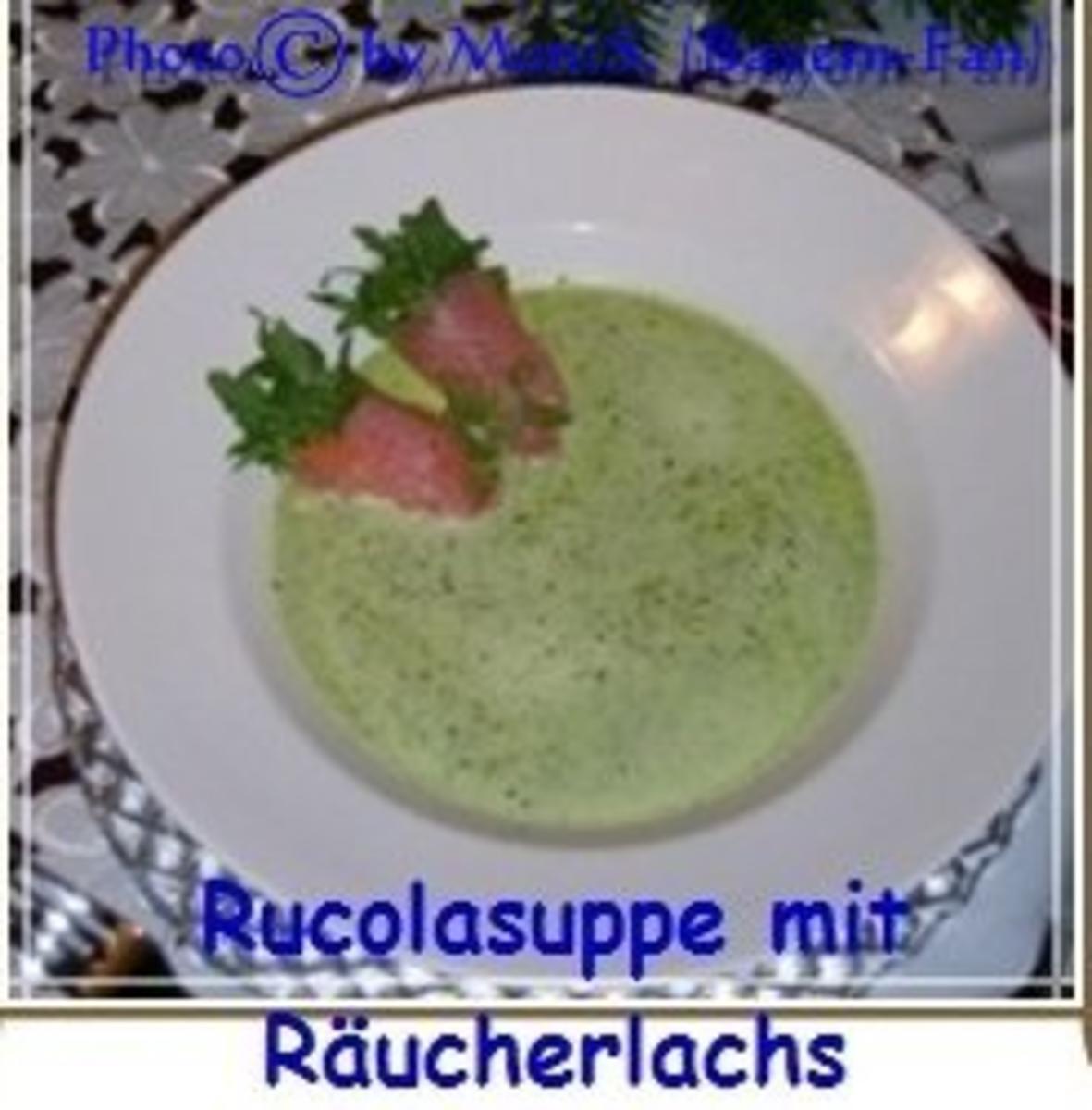 Rucolasuppe mit Räucherlachs - Rezept - Bild Nr. 2