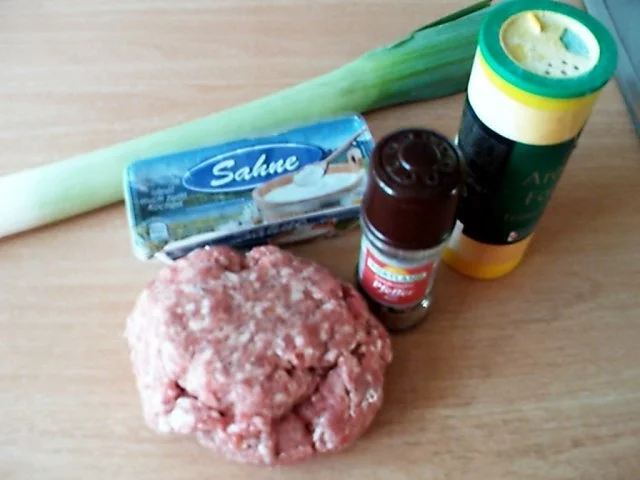 Cremige Lauchsuppe mit Hackbällchen - Rezept - Bild Nr. 2