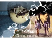 Dessert : Freundschafts- Becher.....Cookies - SCHNEEROSE - Rezept