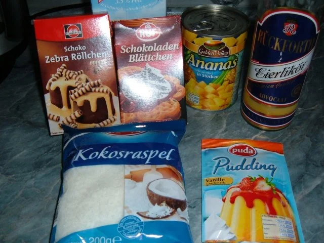 Dessert : Freundschafts- Becher.....Cookies - SCHNEEROSE - Rezept - Bild Nr. 2