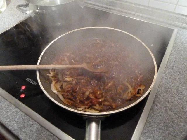 Zwiebelrostbraten von der Pute - Rezept - Bild Nr. 7