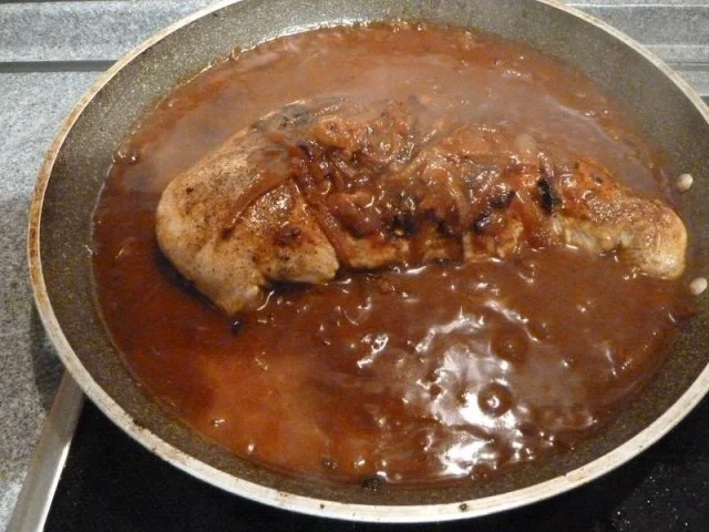 Zwiebelrostbraten von der Pute - Rezept - Bild Nr. 8