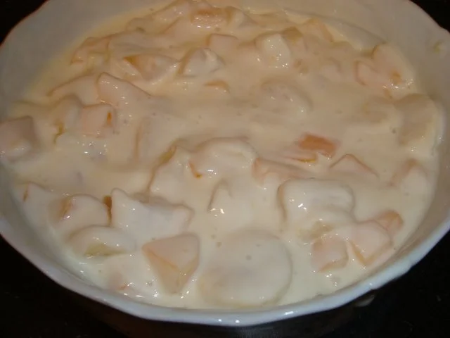 Orange,Kaki+Banane im Joghurt vereint - Rezept - Bild Nr. 3