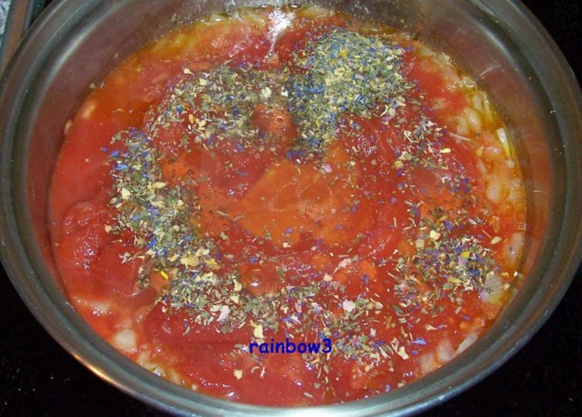 Kochen: Tomatensauce zu Spaghetti - Rezept - Bild Nr. 2