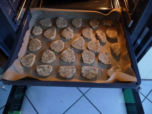 Plätzchen : Sandplätzchen mit Schokoraspeln - Rezept - Bild Nr. 4