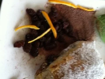 Rezept: Bratapfel im Mäntelchen.. mit Rotweinrosinen und Schoko –Zimt-Zucker Bild Nr. 5 Bratapfel im Mäntelchen.. mit Rotweinrosinen und Schoko –Zimt-Zucker - Rezept - Bild Nr. 5