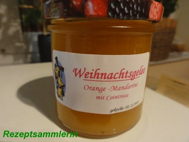 M+G:   ORANGEN-MANDARINEN-GELEE - Rezept