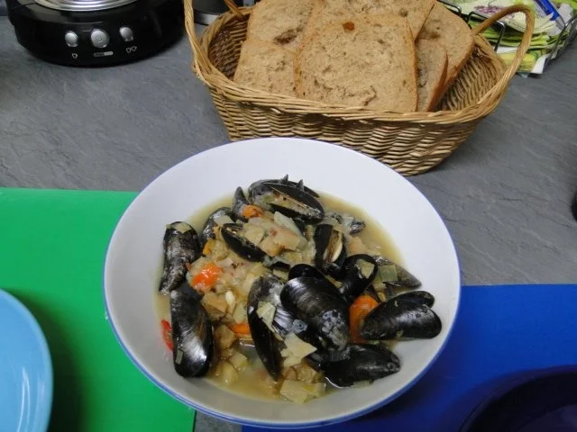 Nordseemuscheln nach meiner Art - Rezept - Bild Nr. 3