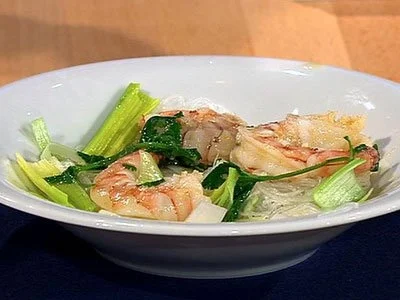 Rezept: Glasnudeln mit Garnelen (Männer) Glasnudeln mit Garnelen (Männer) - Rezept