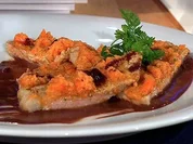 Kalbsschnitzel unter der Möhrenhaube (Männer) - Rezept