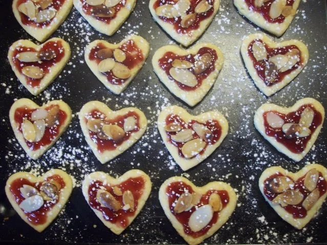 Himbeer Herzchen - Rezept