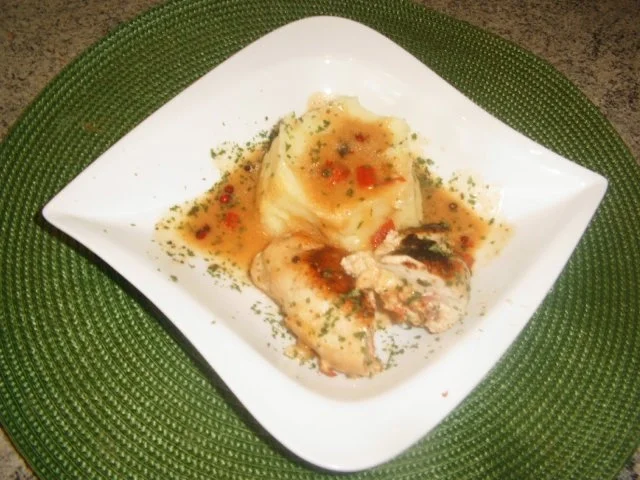 Rezept: gefüllte Hähnchenbrust gefüllte Hähnchenbrust - Rezept