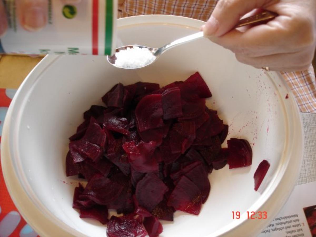 Rote Bete Salat - Rezept - Bild Nr. 6