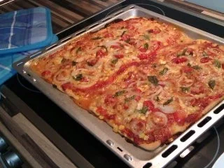 Pizza a la Huntress - Rezept