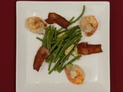 Scampis auf Keniabohnensalat - Traumhochzeit (Heike Maurer) - Rezept