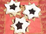 Mohn-Pflaumen-Sterne - Rezept