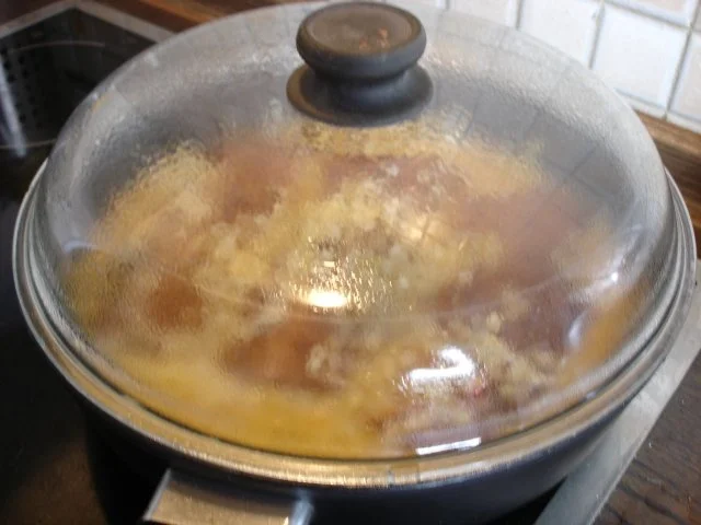 Zwiebelrostbraten mit Rotkohl und Semmelknödel und/oder bömischen Knödel - Rezept - Bild Nr. 14