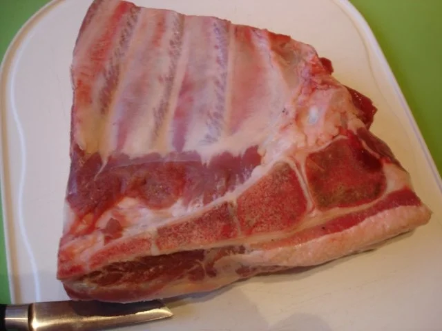 Gefüllte Brustspitze mit Knödel, Gemüse und Sauce - Rezept - Bild Nr. 4