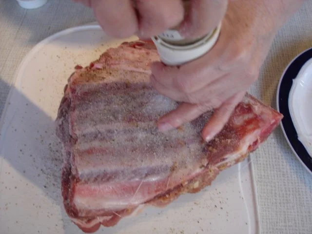 Gefüllte Brustspitze mit Knödel, Gemüse und Sauce - Rezept - Bild Nr. 12