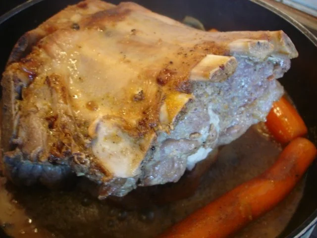 Gefüllte Brustspitze mit Knödel, Gemüse und Sauce - Rezept - Bild Nr. 17