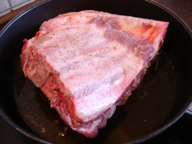 Gefüllte Brustspitze mit Knödel, Gemüse und Sauce - Rezept - Bild Nr. 14