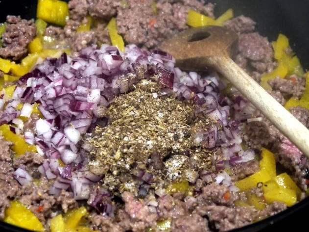 Scharfer Hackfleisch-Reis-Topf - Rezept - Bild Nr. 5