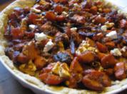 Kürbis Feta Tarte aus Frankreich - Rezept
