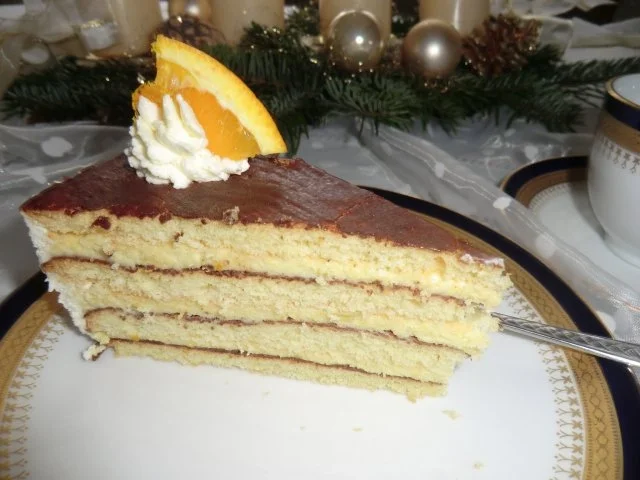 Rezept: ♥ Orangen - Schicht -Torte ♥ Bild Nr. 2 ♥ Orangen - Schicht -Torte ♥ - Rezept - Bild Nr. 2