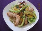 Orangen - Avocado - Salat mit Nüssen - Rezept