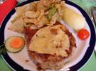 Kotelett mit Kartoffeln und angebratenem Wirsing - Rezept