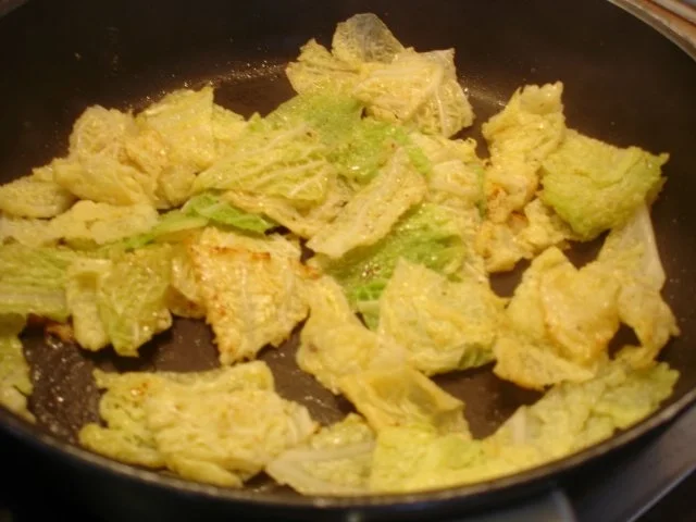 Kotelett mit Kartoffeln und angebratenem Wirsing - Rezept - Bild Nr. 23