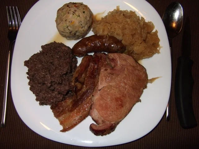 Rezept: Schlachtschüssel Dieter´s Art Schlachtschüssel Dieter´s Art - Rezept