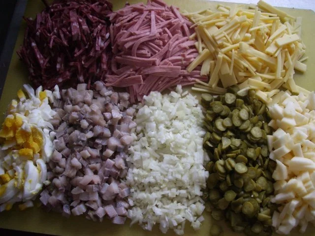 Rezept: Spagettisalat - Tante Else - Bild Nr. 2 Spagettisalat - Tante Else - - Rezept - Bild Nr. 2