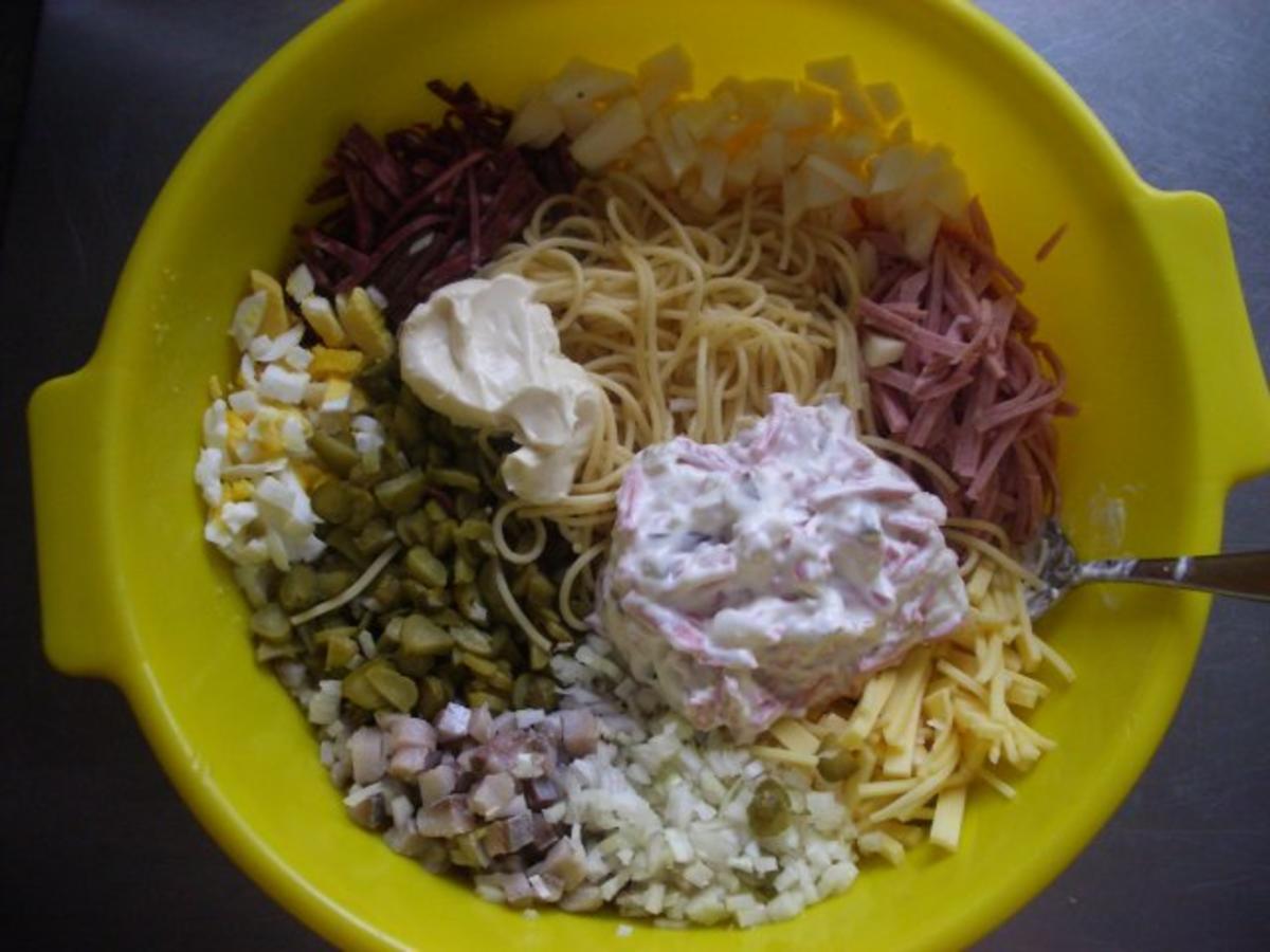 Spagettisalat - Tante Else - - Rezept - Bild Nr. 4